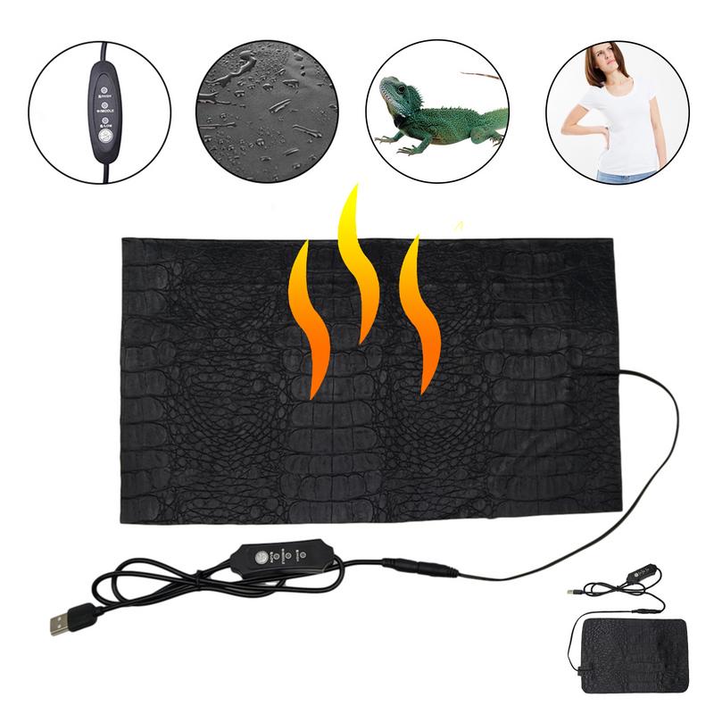 Reptile Heating Mat - Tappetino riscaldante per animali domestici USB