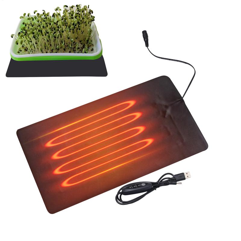 Reptile Heating Mat - Tappetino riscaldante per piante in PVC,