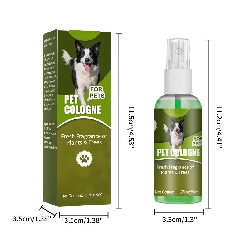 Pet Cologne Spray - Deodorante Spray Senza Alcool per Animali