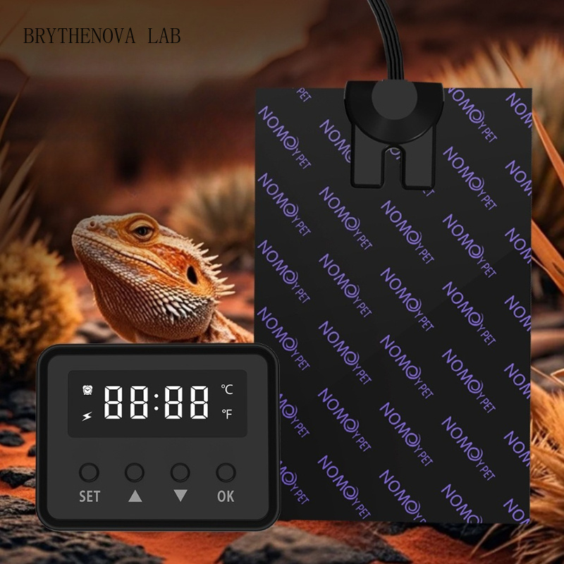 Reptile Heating Mat - Tappetino Riscaldante per Terrario con Termostato
