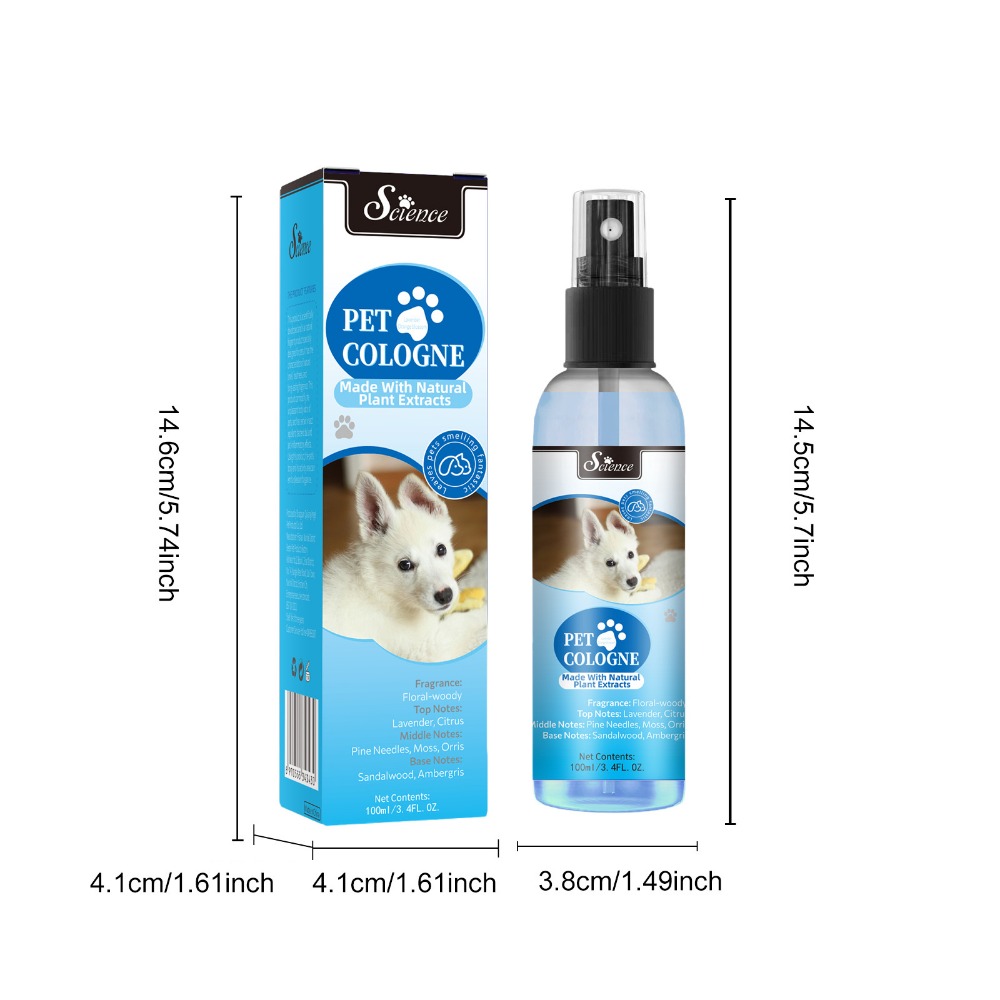 SES100ml Spray Cologne per Can - Pet Cologne Spray recensione e prezzo