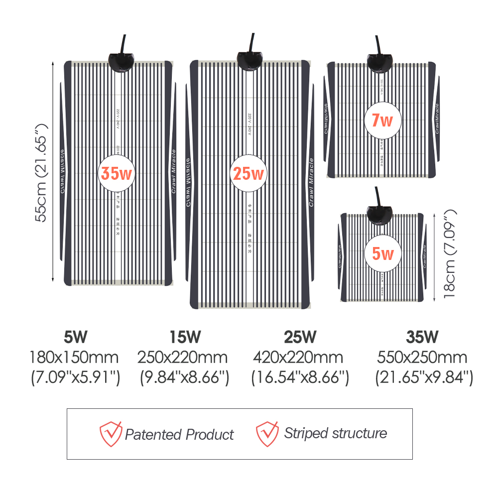 Tappetino riscaldante per rett - Reptile Heating Mat recensione e prezzo