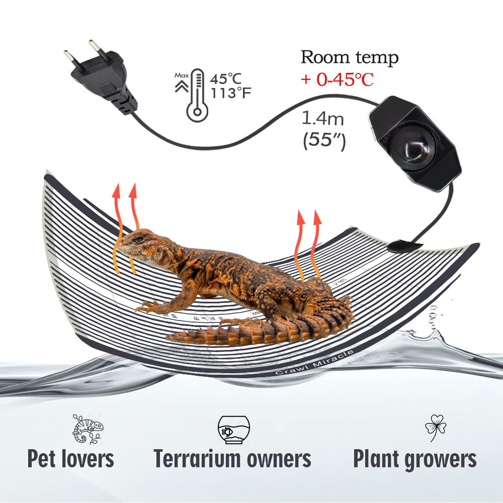 Tappetino riscaldante per rett - Reptile Heating Mat recensione e prezzo