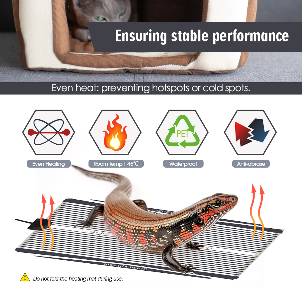 Tappetino riscaldante per rett - Reptile Heating Mat recensione e prezzo