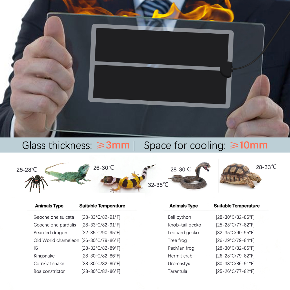 45W-5W 2/4/6H Timing Pet Tappe - Reptile Heating Mat recensione e prezzo